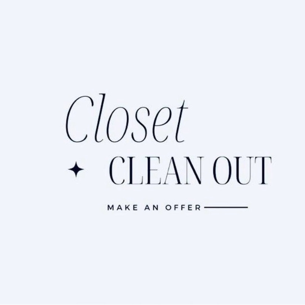 Closet Clean Out!